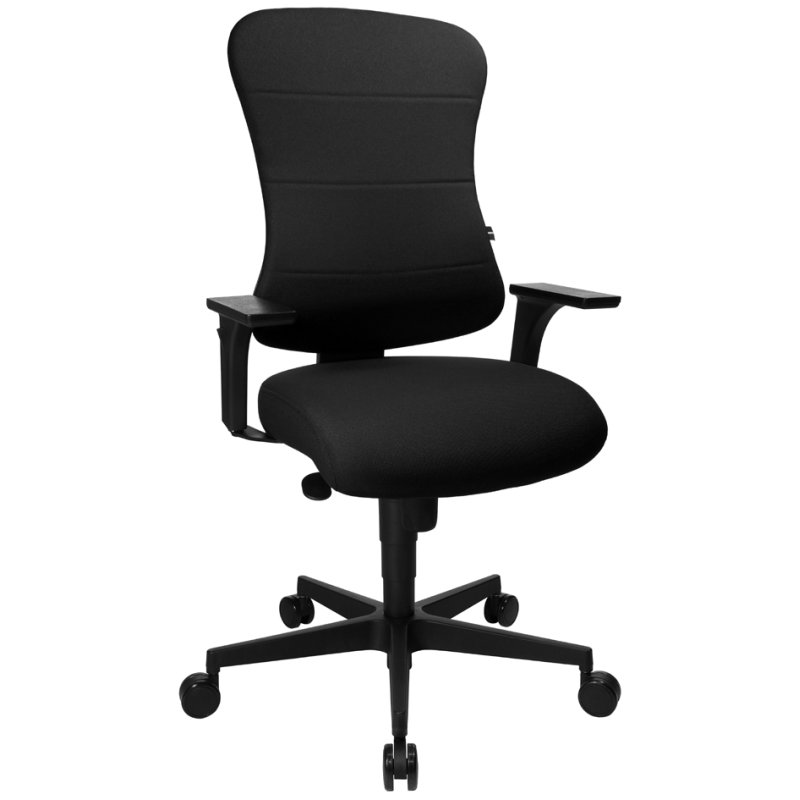 Topstar bureaustoel Art Comfort, rood, 100% Trevira CS, 100 kg